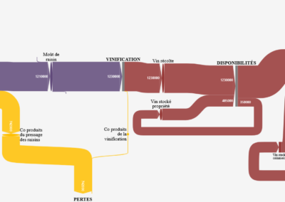Cartographie de flux des systèmes alimentaires régionaux: AURA, Occitanie, Normandie